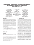 Modeling Data Dissemination in Online Social Networks: A
