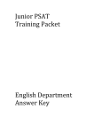 English Answer Key
