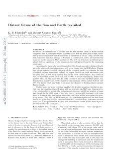 Distant future of the Sun and Earth revisited
