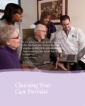 Caregiver Guidebook #1—Choosing Your Care Provider