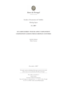 Do labor market policies affect employment composition? Lessons