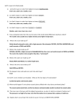 Earth`s Layers Unit Study Guide 1) List Earth`s layers in order from