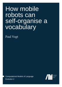 How mobile robots can self-organise a vocabulary