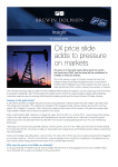 Oil Price Slide - Brewin Dolphin