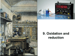 9. Oxidation and reduction