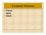 European Influence