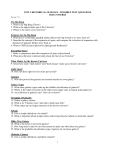 1 UNIT 3 HISTORICAL GEOLOGY - POSSIBLE