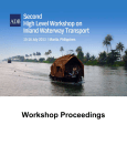 Second High-Level Workshop on Inland Waterway Transport