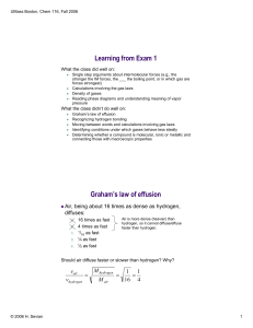 Analysis of most common difficulties on Exam 1 last