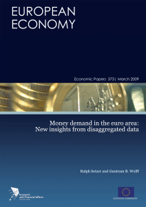 Money demand in the euro area