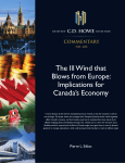 The Ill Wind that Blows from Europe: Implications for Canada`s