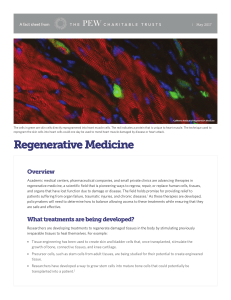 Regenerative Medicine - The Pew Charitable Trusts
