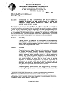 DENR Memorandum Circular No. 2004-06