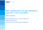 New requirements for loss absorbing capacity: TLAC and MREL