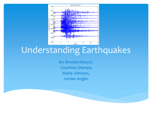 Seismic Waves - Faculty Web Pages