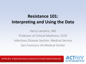 Resistance 101: Interpreting and Using the Data