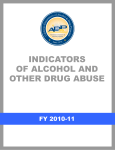 indicators of alcohol and other drug abuse