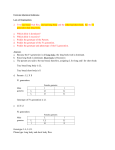 Exercise Question Solutions: Law of Segregation: 2. Two true breed