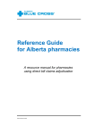 Alberta Blue Cross Pharmacy Reference