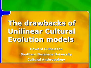 Cultural Evolution models and their tragic flaws