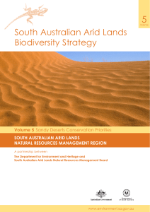 South Australian Arid Lands Biodiversity Strategy