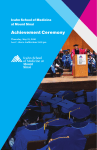 Achievement Ceremony - Icahn School of Medicine