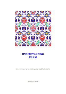 UNDERSTANDING ISLAM - Presbyterian Church of Eastern Australia