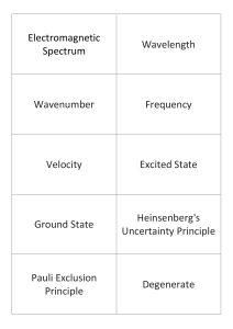 Electromagnetic Spectrum Wavelength Wavenumber Frequency