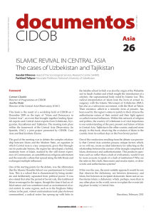ISLAMIC REVIVAL IN CENTRAL ASIA The cases of