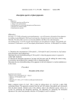 Absorption spectra of plant pigments Objectives Procedure