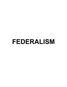 federalism - Mr. Jessup