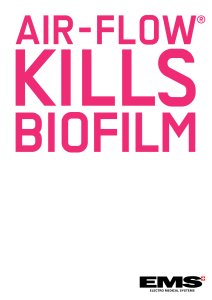 AIR-FLOW® KILLS BIOFILM Brochure
