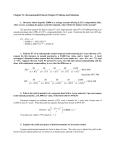 Chapter 5a Recommended End-of-Chapter Problems and Solutions