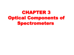 CHAPTER 3 Optical Components of Spectrometers