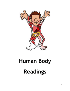 Human Body Systems: Reading Packet (PDF - 1.79