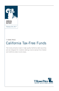 california Tax-Free Funds