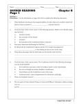 GUIDED READING Chapter 8 Page 1