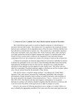 Common Law, Stare Decisis and the System of Precedent The