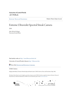 Extreme Ultraviolet Spectral Streak Camera - STARS