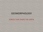 GEOMORPHOLOGY