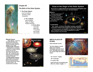 Clues to the Origin of the Solar System