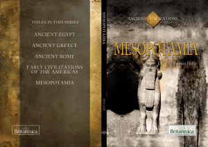 Mesopotamia Ancient Civilizations Sherman Hollar