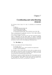 Chapter 7 Coordinating and subordinating elements
