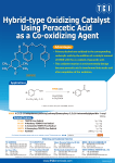 Hybrid-type Oxidizing Catalyst Using Peracetic Acid