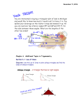 Oblique triangle