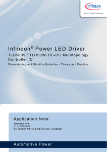 Infineon Power LED Driver