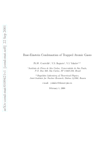 Bose-Einstein Condensation of Trapped Atomic Gases