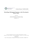 Modeling Biological Systems with Stochastic Petri Nets