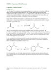 CHM230 - Preparation of Methyl Benzoate Preparation of Methyl
