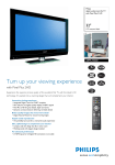 32PFL7562D/10 Philips digital widescreen flat TV with Pixel Plus 2 HD